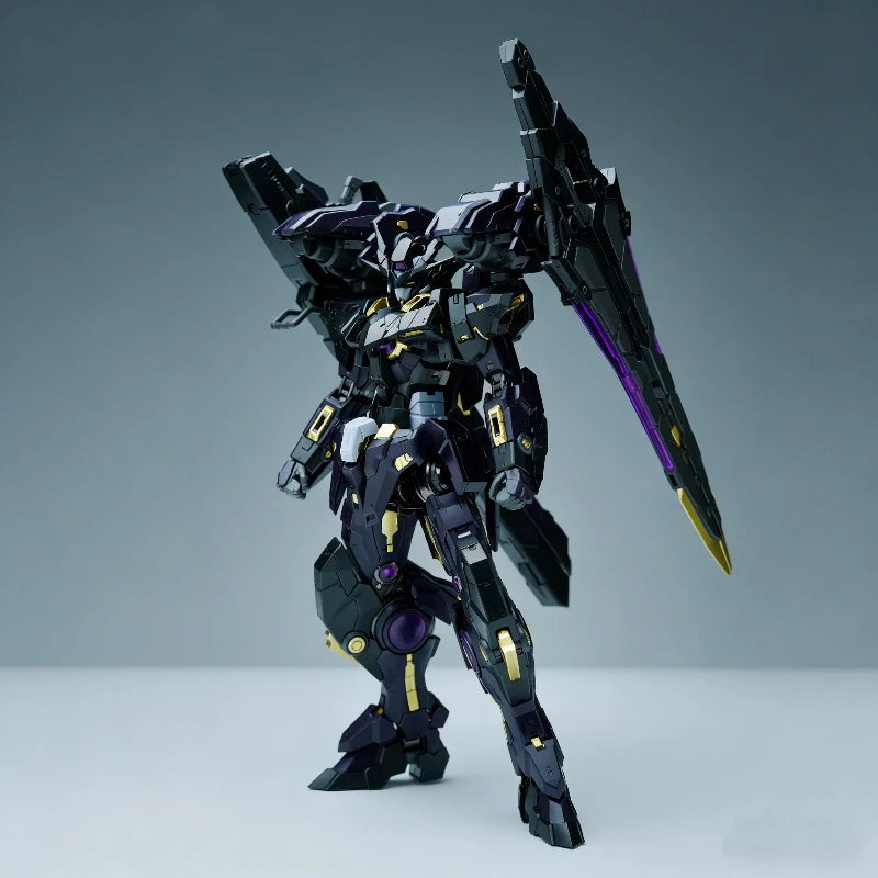 IronToys Star Fall 1/100 Mecha Model Kit Alloy Frame Assembled Toy Action Figures With Display Base Stand Desktop Decor Boy Gift