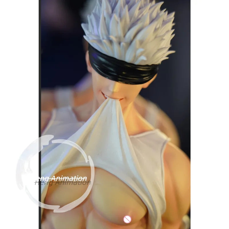 in stock   trendy and cool    [In Stock Male C] Seikousha Fitness Male Anime Character Replaceable Figure Statue