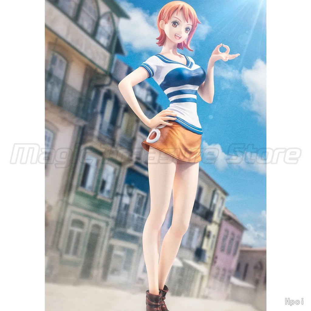 【MT】Original MegaHouse POP Playback Memories ONE PIECE Nami Figures Toys Collection Ornaments