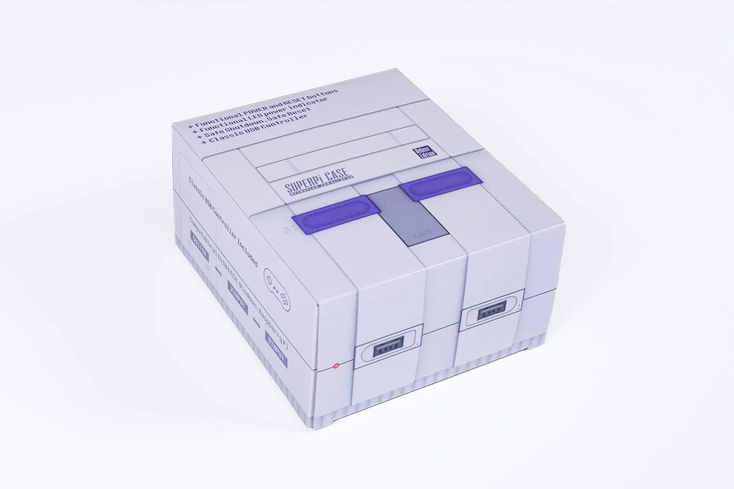 Retroflag SUPERPi U Case with Wired U Controller for Raspberry Pi 3B+ 2B 3B Deluxe Edition UCase Set
