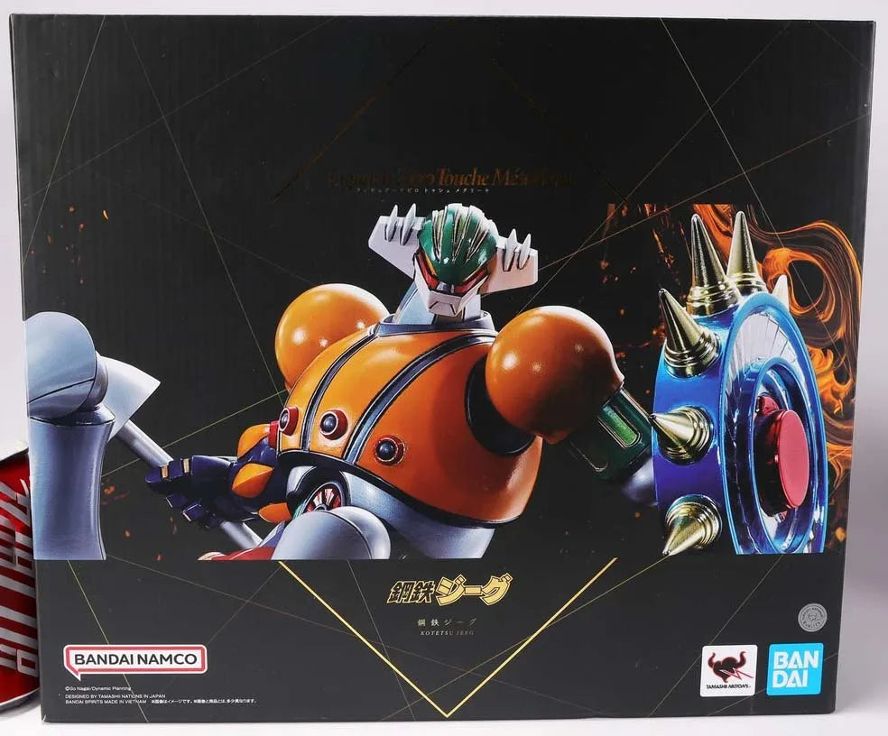 In Stock Original BANDAI Figuarts ZERO Touche Metallique Grendizer Steel God Jeeg Figure Anime Genuine Model Toy