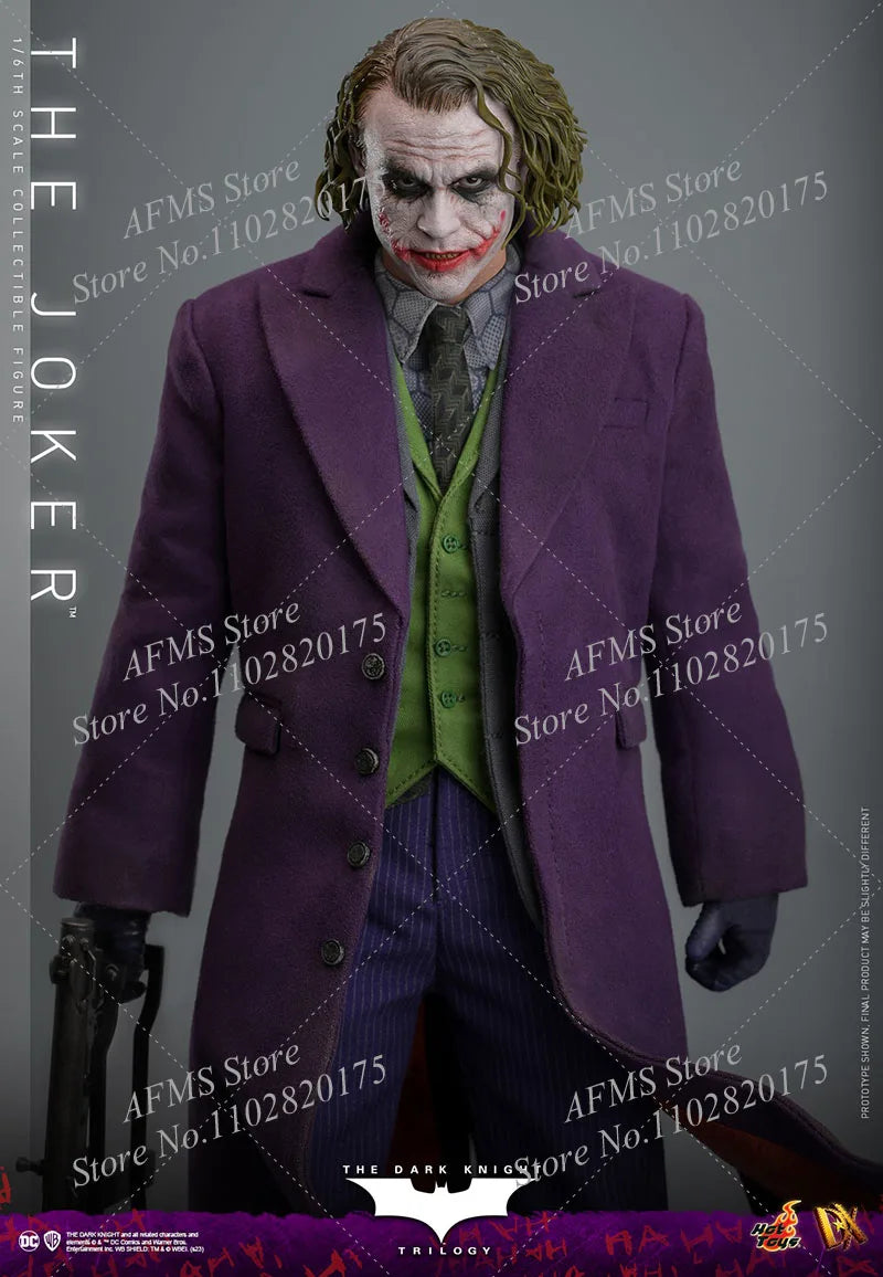 HOTTOYS HT DX32 1/6 Scale Collectible Figure Clown Heath Ledger Batman The Dark Knight 12Inch Men Soldier Action Figure Model
