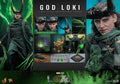 In Stock HotToys DX40 DX41AE God Loki Gel Hair Version Hair Transplant Version 1/6 Anime Action Figure Toy Model Collection