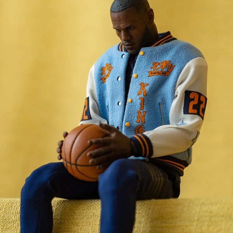 In Stock ENTERBAY 1/9 NBA LeBron James MM-1210 Action Figure Collection Series