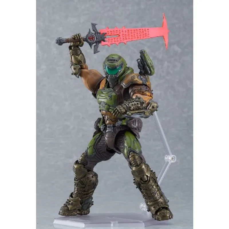 GSC Genuine FIGMA Anime Figure #SP-140 Doom Slayer Eternal Action Figure Toys for Boys Kids Gift Collectible Model Ornaments