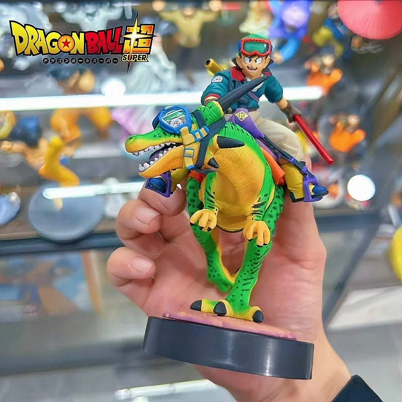 Hot Sale Dragon Ball Pvc Anime Figures Gk Son Goku Riding Dragon Costumes Action Decoration Ornaments Model Toys Childrens Gifts