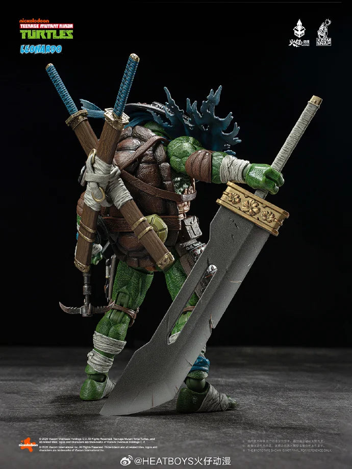 Pre Order HEATBOYS HB0103 Teenage Mutant Ninja Turtles Leonardo Action Figure Deluxe Edition