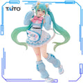 In Stock Taito Original Genuine Piapro Characters Hatsune Miku Fashion Series Fancy 18cm Collections Model Toy Figures Xmas Gift