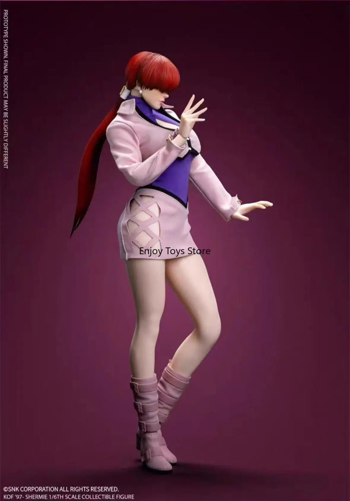 In-Stock Tuns Studio 1/6 Scale The King of Fighters '97: Shermie (Orochi Team) Poseable Action Figure
