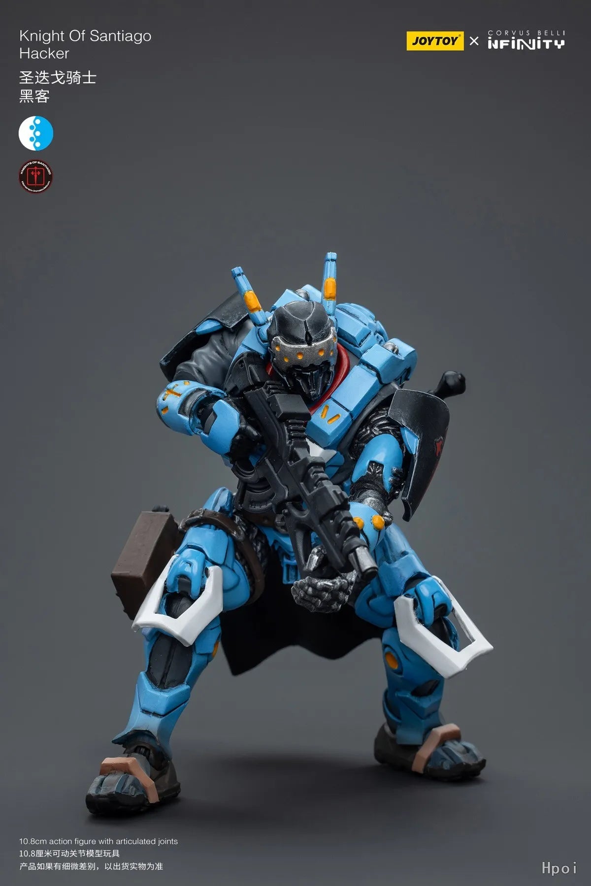 【TM】In Stock JOYTOY INFINITY Knight of Santiago Hacker 1/18 Action Figures Model Toy Gift Collection Ornament