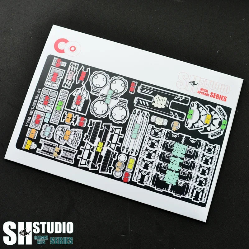SH STUDIO for Gundam  1/100 MG SAZABI Ver.Ka Etching Upgrade Special Metal Action Figure Model Detail Modification Repair