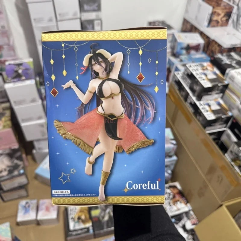 Hot Sale High Quality Coreful Albedo Dancing Girl Ver. Pvc 18cm Anime Action Figures Model Collection Desk Decoration Toys Gifts
