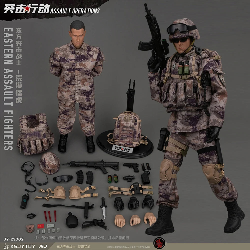 ViiKONDO JY23002 KSJYTOY 1/6 Scale Action Figure China PLA Army Men Toy Soldier 12'' Figurine Military Model Fullset Collection