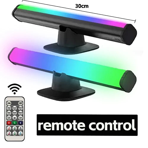Desktop RGB Computer Monitor Light Bar Music Rhythm LED Holiday Atmosphere Decoration LIght E-sports TV Background Wall Lighting