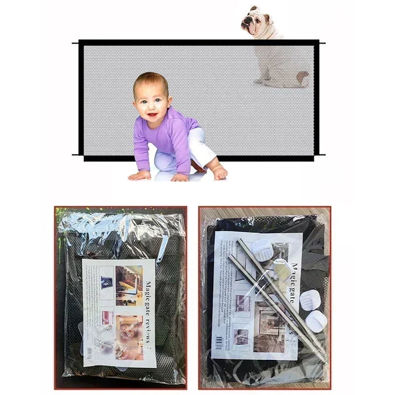 Stair Safety Net for Kids & Pets ,Ultimate Indoor  - Heavy-Duty Banister Guard Mesh