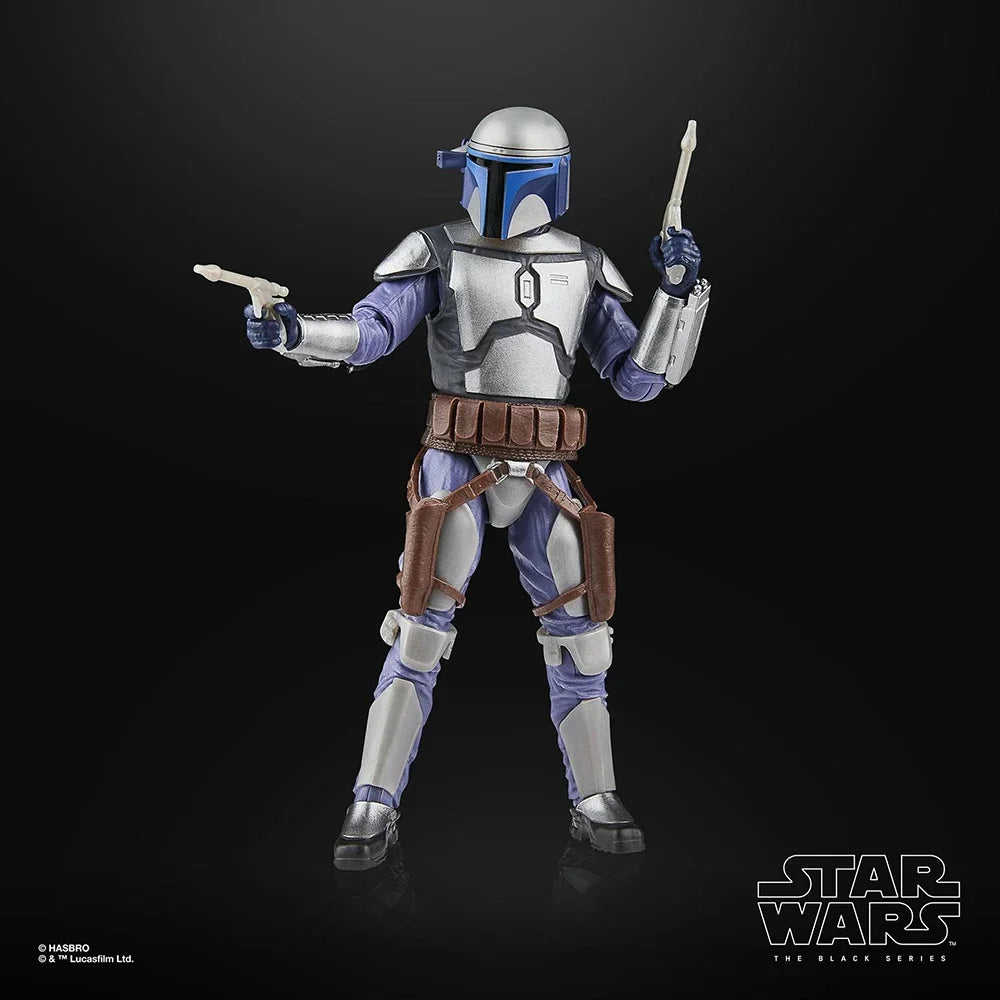 New Hasbro Star Wars The Black Series Jango Fett 15cm Action Figure Collection Original Toys Model Ornament Gifts