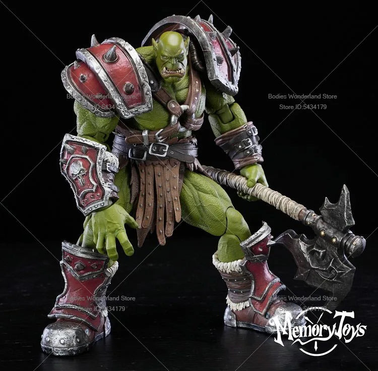 In Stock Memory toys 1/12 Scale Soldier Horde Orc Mercenary Captain 20.5cm Action Figure Doll Collection
