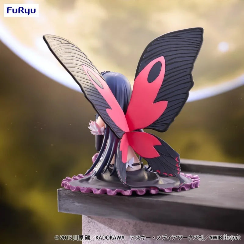 June 2026 Pre-sale Original FuRyu Noodle Stopper Figure Accel World Kuroyukihime 16CM Desktop Anime Toys Model Ornament Gift