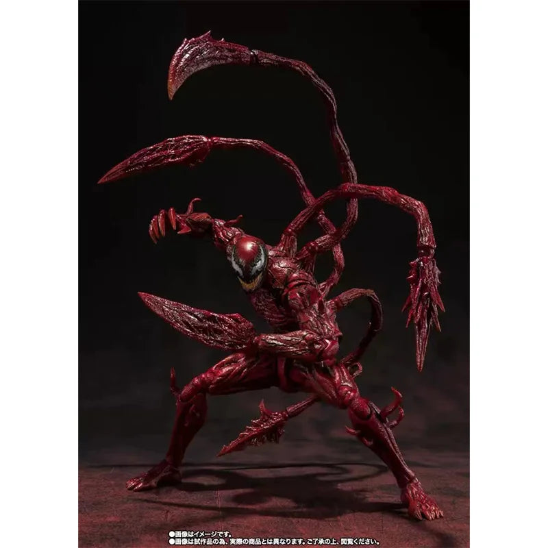 100% Original BANDAI S.H.Figuarts SHF Venom Let There Be Carnage In Stock Anime Action Collection Figures Model Toys