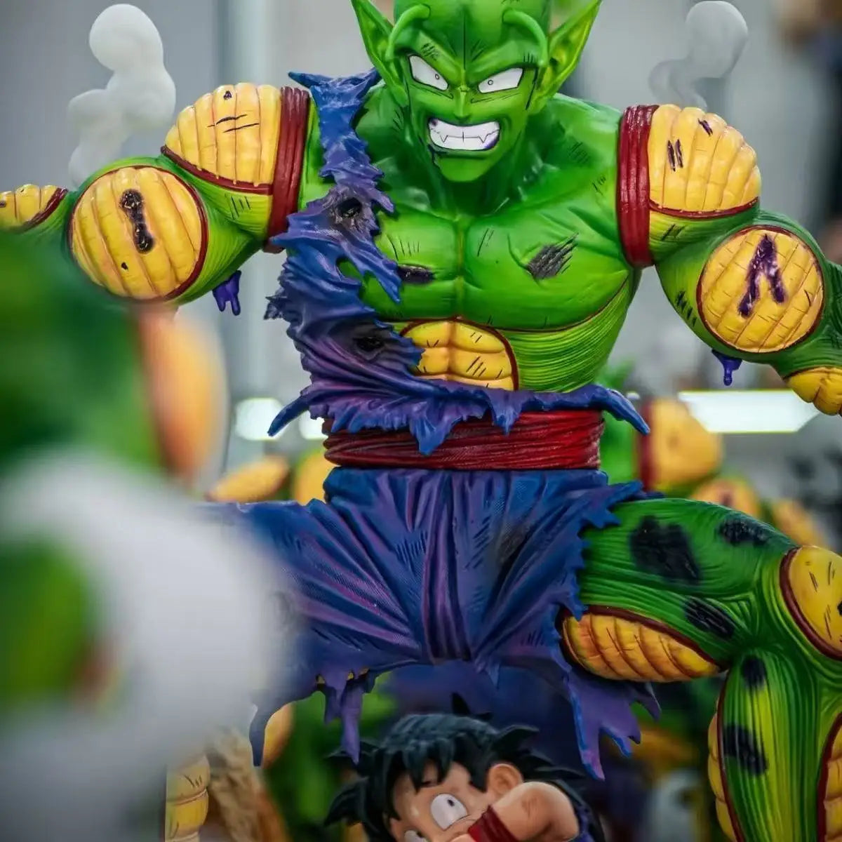 Anime Dragon Ball Z Piccolo Protect Gohan Figure Super Piccolo Figurine Action Figures Gk Statue Collection Model Toy Gifts