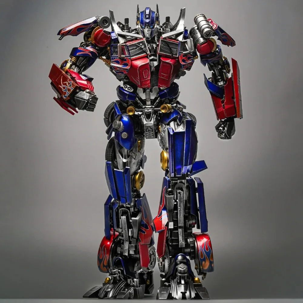 Threezero Transformers Action Figure DLX Optimus Primal Revenge of The Fallen Anime Figurine Joint Movable Model Collection Toy