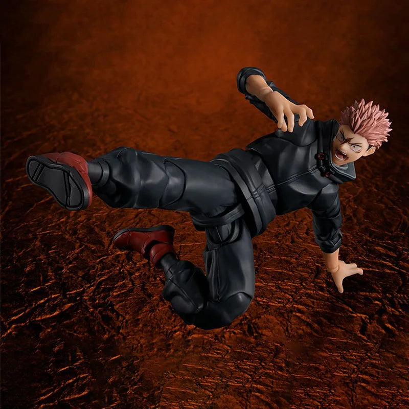 BANDAI S.H.Figuarts Jujutsu Kaisen Yuji Itadori Sukunas Vessel Culling Game Anime Action Figure Collectible Model Toy Gift Anime
