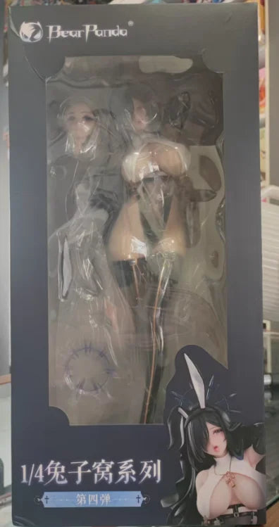 【TM】In Stock BearPanda Rabbit Nest Series 1/4 4th Black Nun Figures Model Toy Gift Collection Ornament