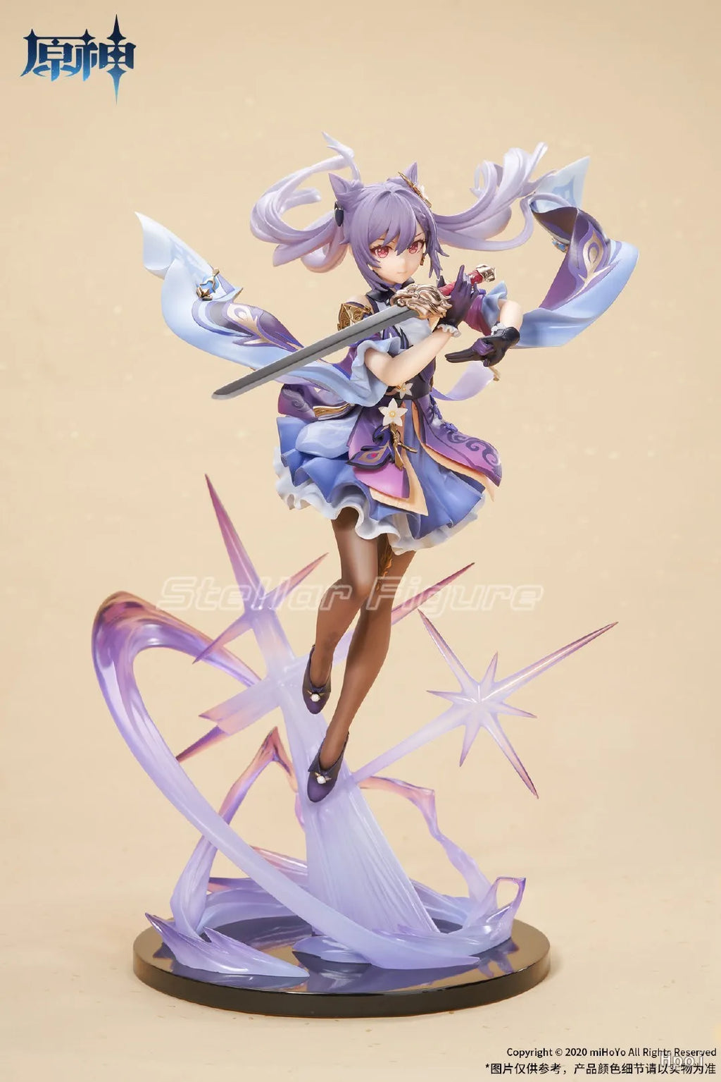 【SF】In Stock APEX-TOYS MiHoYo Genshin Impact Keqing 1/7 Scale Figure Animation Model Collection