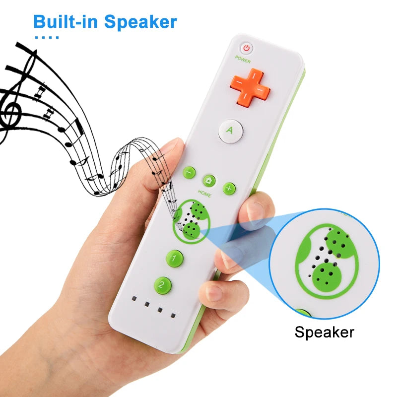 1pcs/2pcs Controller for Wii Remote Controller Gamepad Built-in Motion Plus Control For Wii/Wii U Console Wireless Game pad