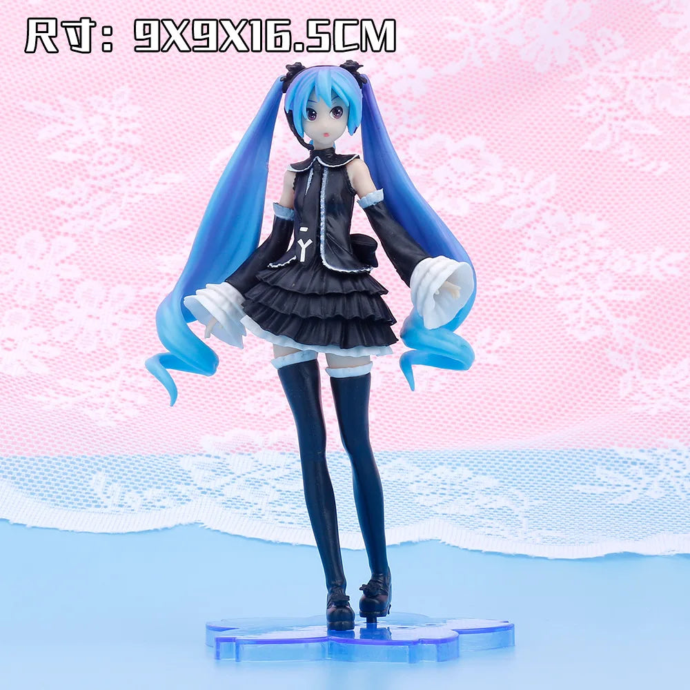 Miku Sakura Lolita Bunny Ears Girl Pillow Miku Swimming Ring Pajamas Rem Rabbit Hug Qiong Mei Figure Anime Cosplay Cushion Doll