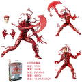 Anime Marvel The Avengers Spider-Man Action Figure Venom Carnage Massacre Action Model Red Movable Doll Child Halloween Gifts