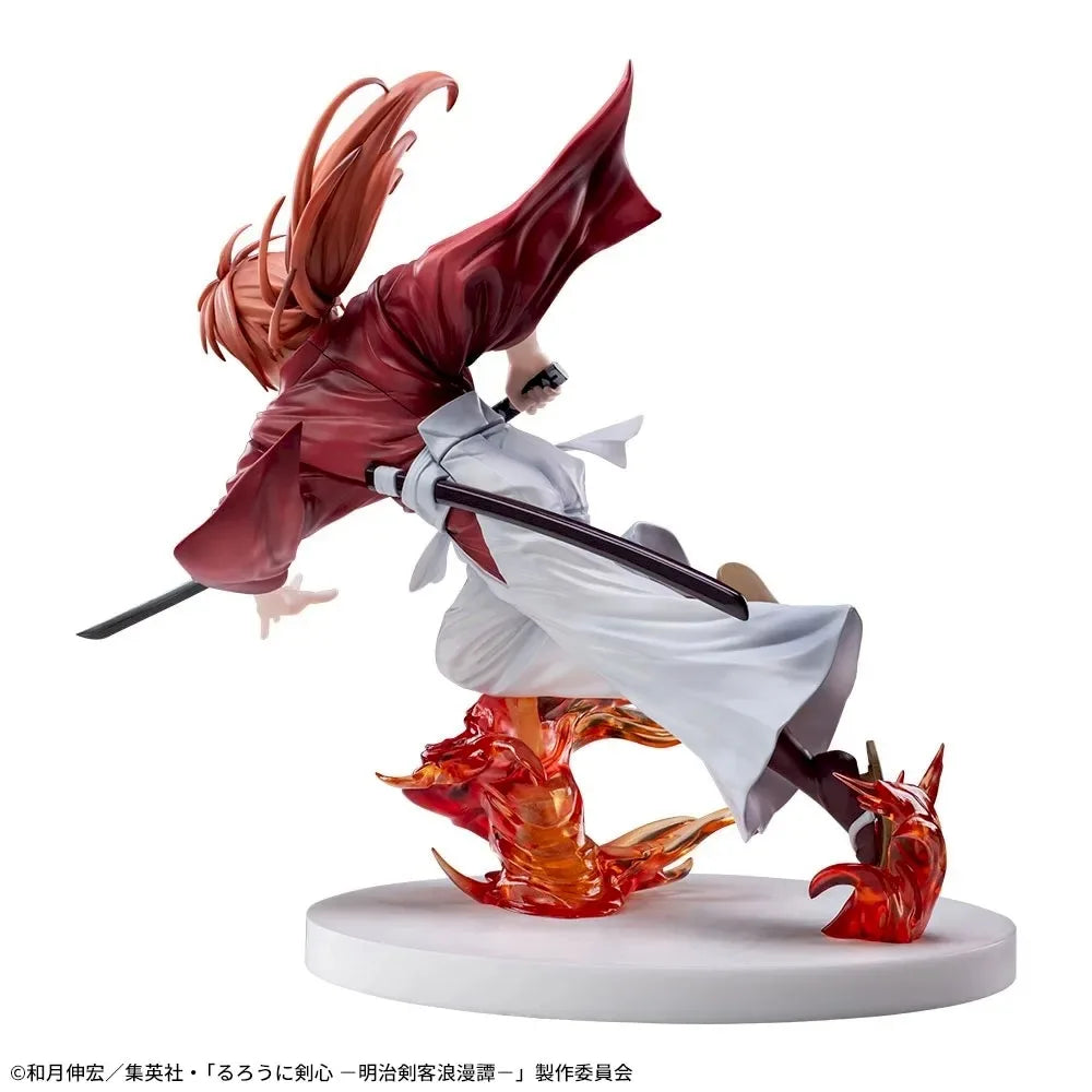 In Stock SEGA Original Genuine Anime Rurouni Kenshin Himura Kenshin Luminasta 15cm Collections Model Toy Figures Birthday Gift
