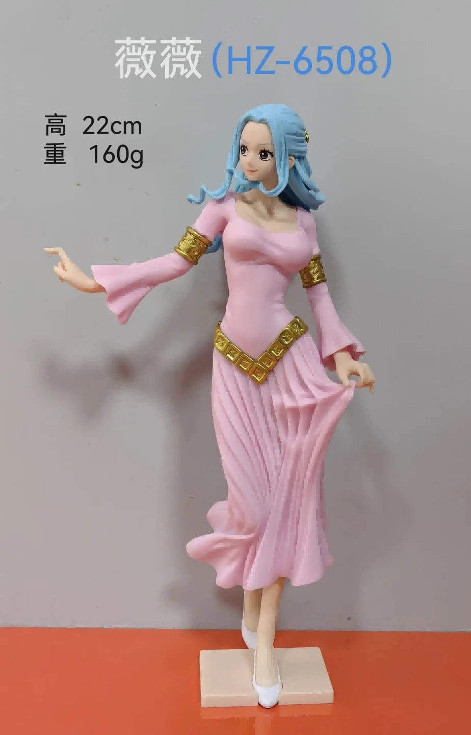 23CM Anime One Piece Nefertari D Vivi Figure GLITTER&GLAMOURS Series Model Toys and Dolls PVC Action Figure Collection Gift Toy