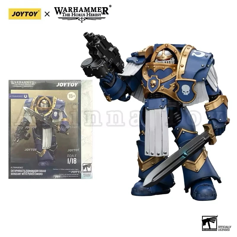 JOYTOY 1/18 Action Figure The Horus Heresy 40K New Ultra Squads & Mechas Lieutenant Titus Anime Military Model