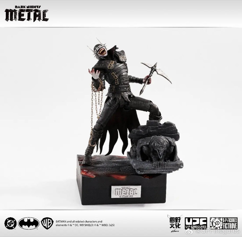New U-P-Finegures The Batman Who Laughs Action Figure Dark Nights:Metal Dc Figures 1/12 Batman Figurine Collection Toy Gift