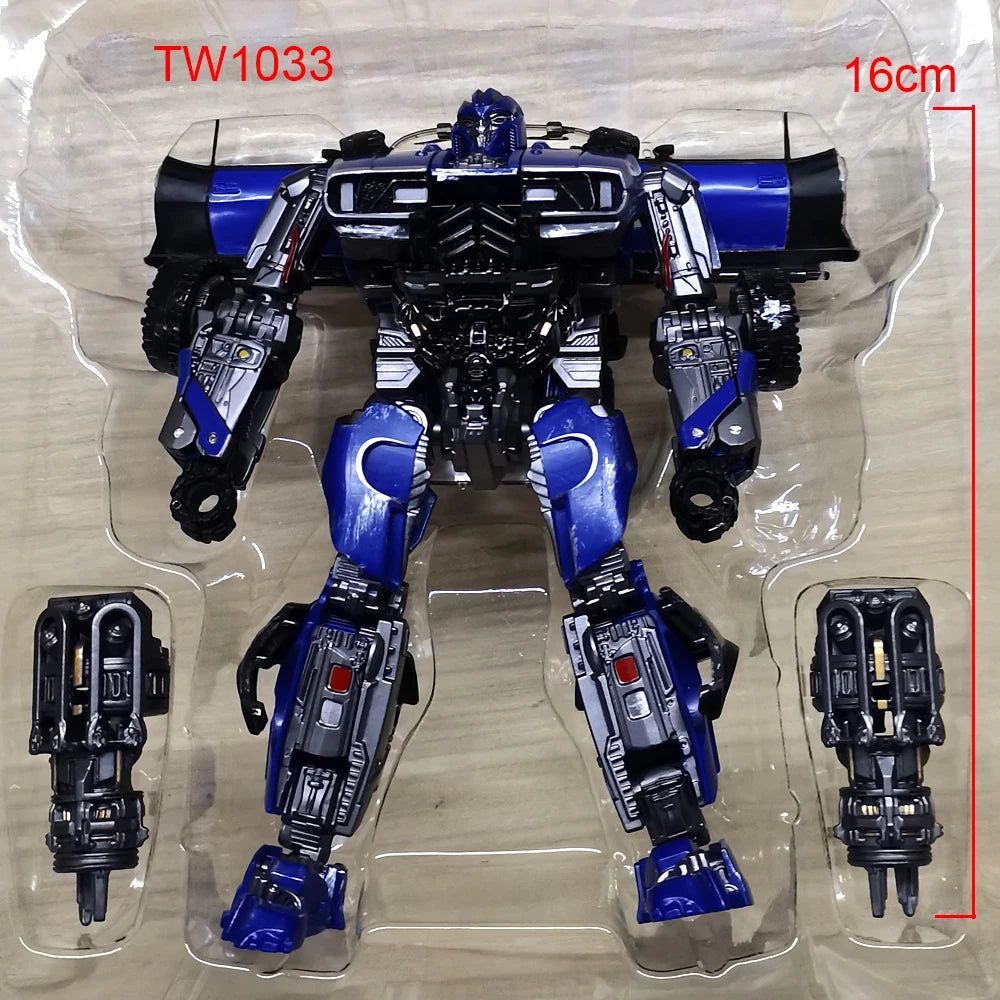 Transformation Toys BAIWEI TW1033 Dropkick Blue Warrior CY01 Mirage SS46 SS105 Car Action Figure Deformation Robot Anime Model