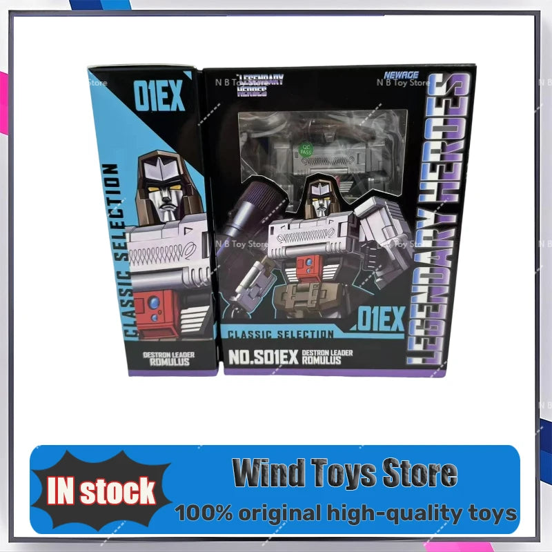 In STOCK Transformation NA NA S01A S-01 S01 S-01A S01EX S-01EX Megatank ROMULUS Action Figure Can Be Combined with SS86