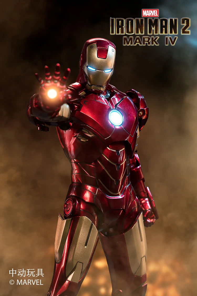 1/10 Original ZD Toys Iron Man MK2 War Machine2.0 MK16 MK11 MK24 MK35 MK47 Tony Stark Collection Model Action Figure Kids Toys