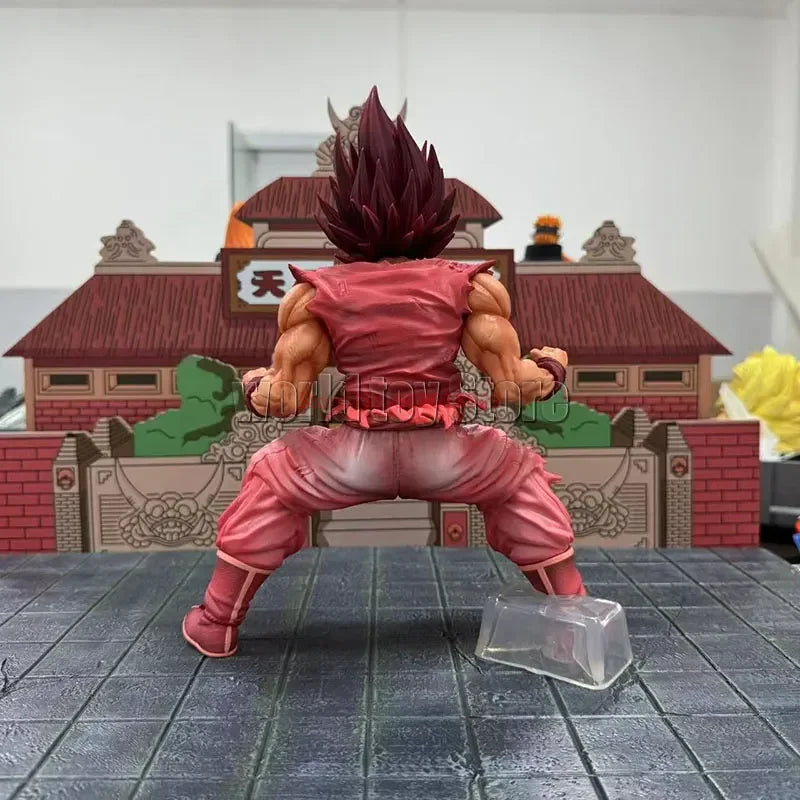24 см Dragon Ball Z Аниме Фигурка Kaiouken Goku Super Saiyan Son Goku Екшън Фигурка PVC Статуя Колекция Модел Играчки Детски Подаръци