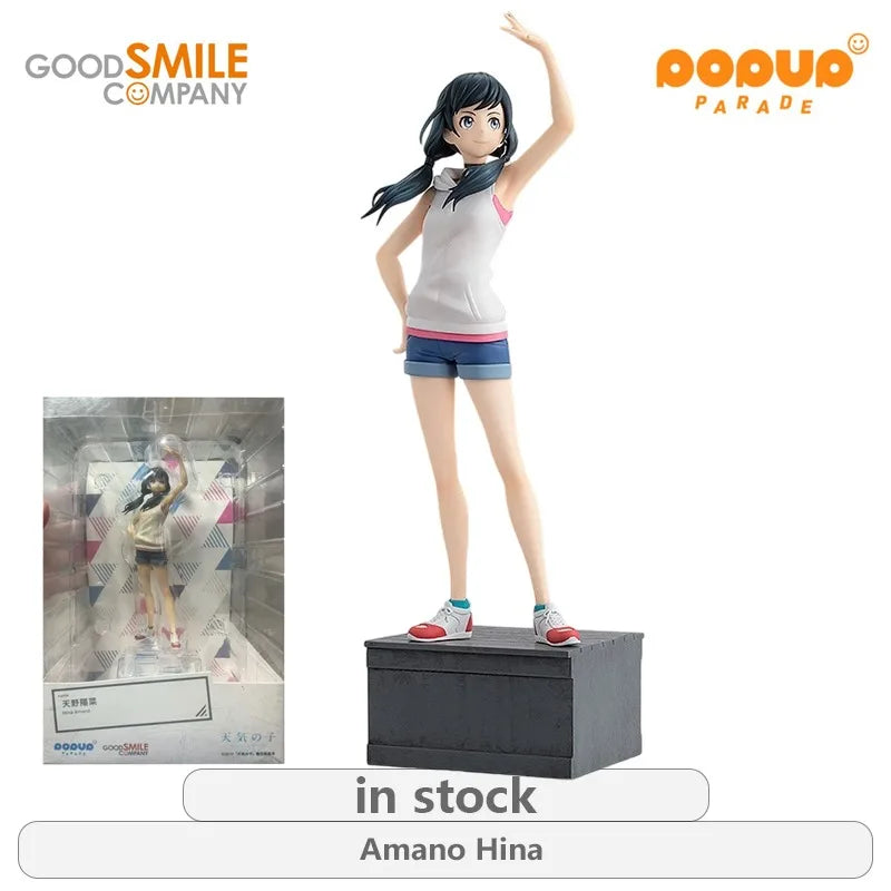 GSC Original POP UP PARADE Weathering with You Series Morishima Fanggao\Amano Hina Anime Not Movable Figure Statue Model Toys