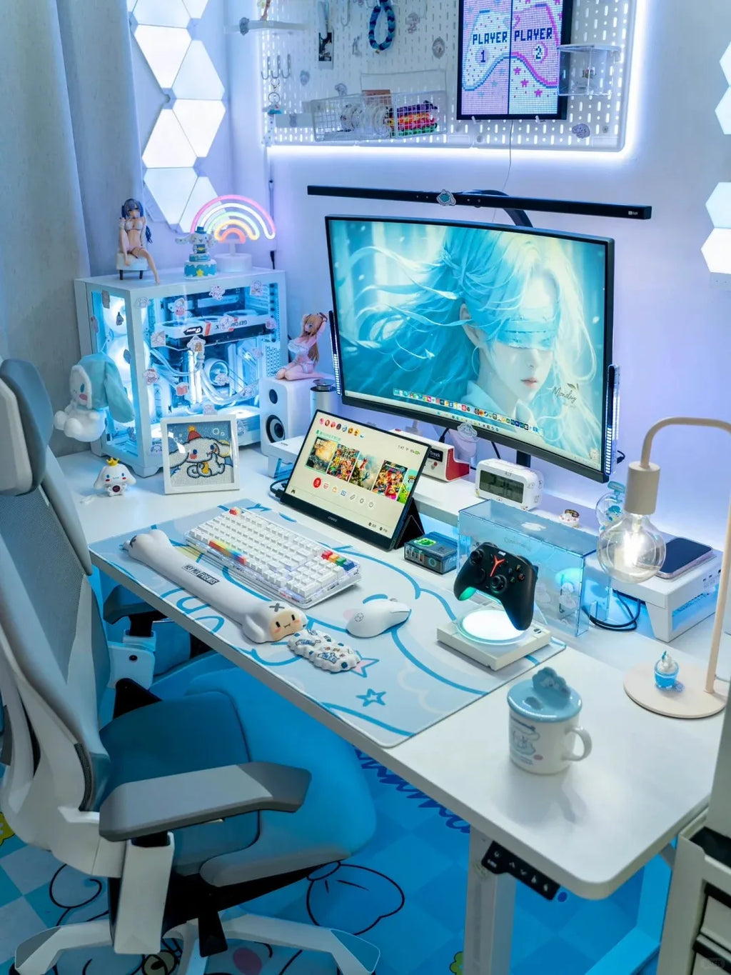 IINE Sirius Black Bluetooth Gamepad Joystick Hall Magnetic 2.4G Wireless 3 Mode Game Handle Controller for PC NS Switch xbox