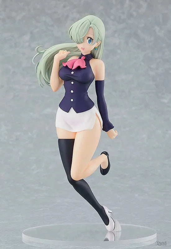【UA】GSC POP UP PARADE Seven Deadly Sins Angry Judgment Elizabeth Action Figures Models Toys Gifts