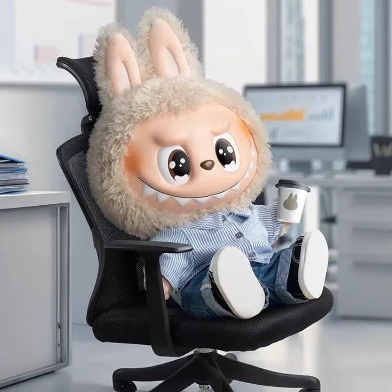 Оригинален POP MART LABUBU Чудовищата Flip with Me Винилова кукла Настолен модел Играчки Орнаменти Аниме Фигурка Подарък за рожден ден