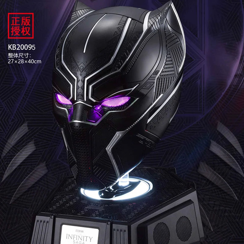 Marvel Black Panther Helmet Cosplay Mask Wearable Killerbody Anime Supermodel Thousand-Year Mechanical Costume Accessory