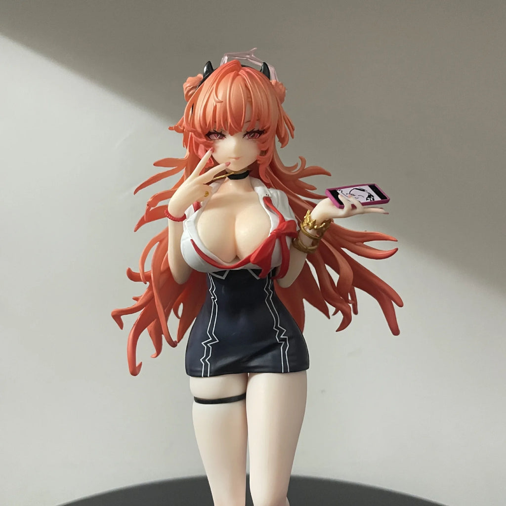 Blue Archive Yozakura Kirara Anime Night Blooming Cherry Girl 23cm Standing Pose Anime PVC Figure Statue Desktop Decoration Gift