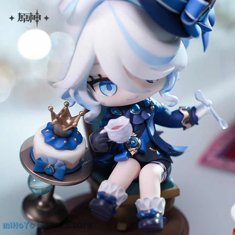 [Official] Furina Q-Version Figures MiHoYo Original Merch Genshin Impact Furina Figures Doujin Cosplay Garage Kits Birthday Gift