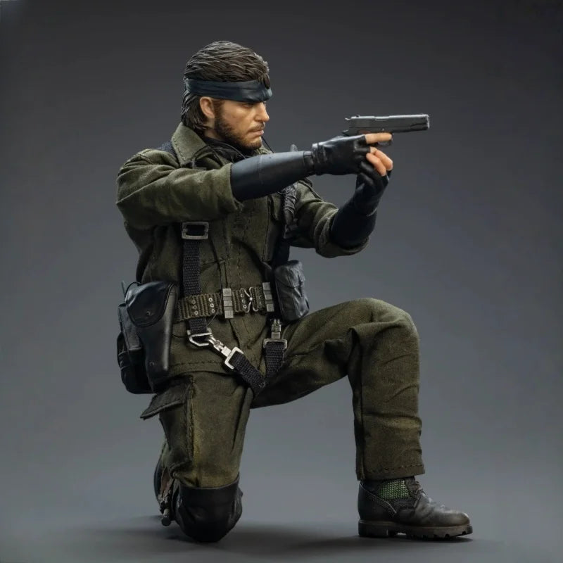 New 1/12 Metal Gear Snake Figure Viper Agent Kraken Studio Metal Gear Snake Anime Model Movable Joints Toy Collection Gift