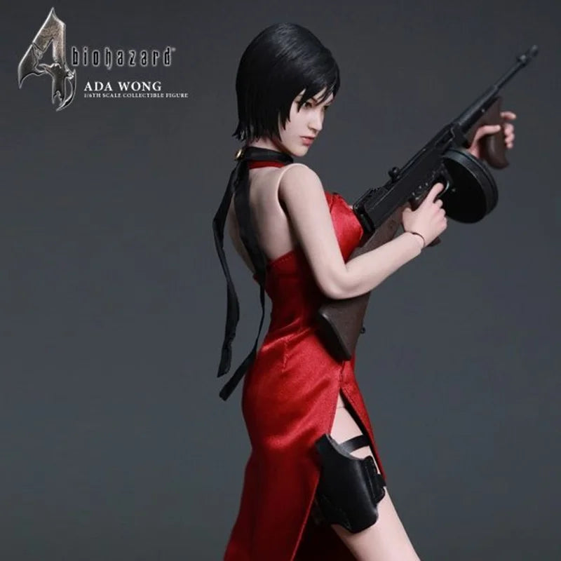 Hottoys Masterpiece Vgm16 1/6th Scale Ada Wong Biohazard Resident Evil 4 Cheongsam Version Action Figure Collectible Model