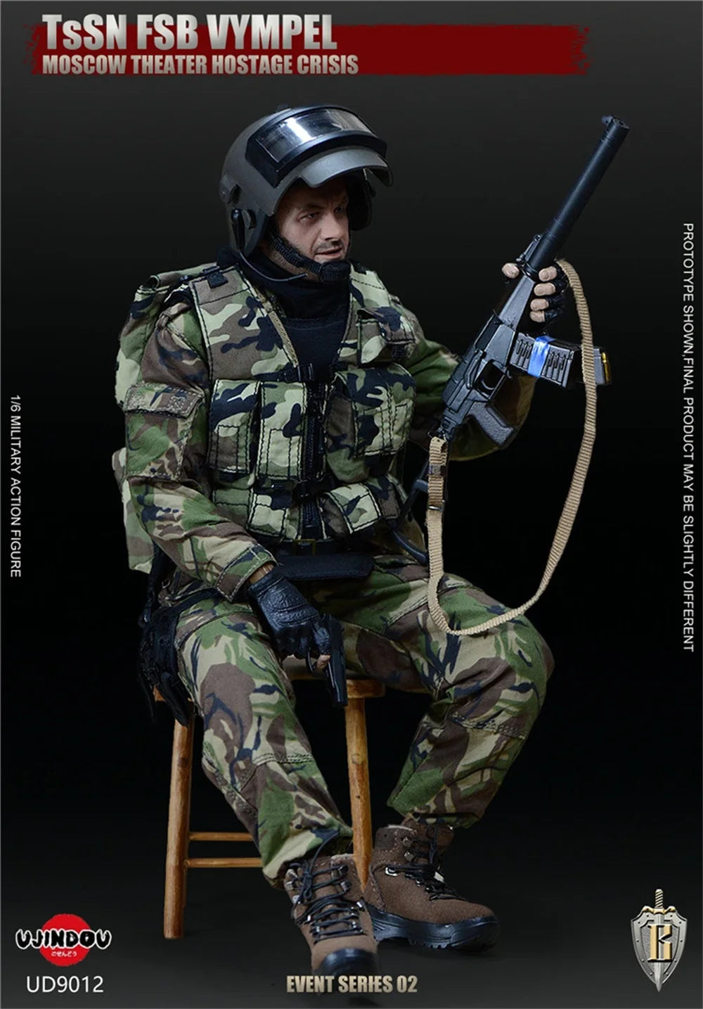 1/6 UJINDOU UD9012 The Russian Soldier Doll Man Male Full Set Moveable Action Figure Gift For Fans Collect About 12"
