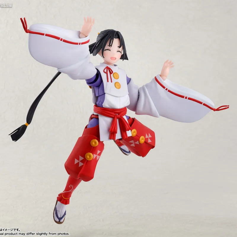 Bandai Genuine S.H.Figuarts Anime Figure Hōjō Tokiyuki 135mm Action Figure Toys for Boys Kids Gift Collectible Model Ornaments